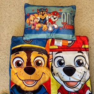 Paw Patrol sleeping bag & pillow